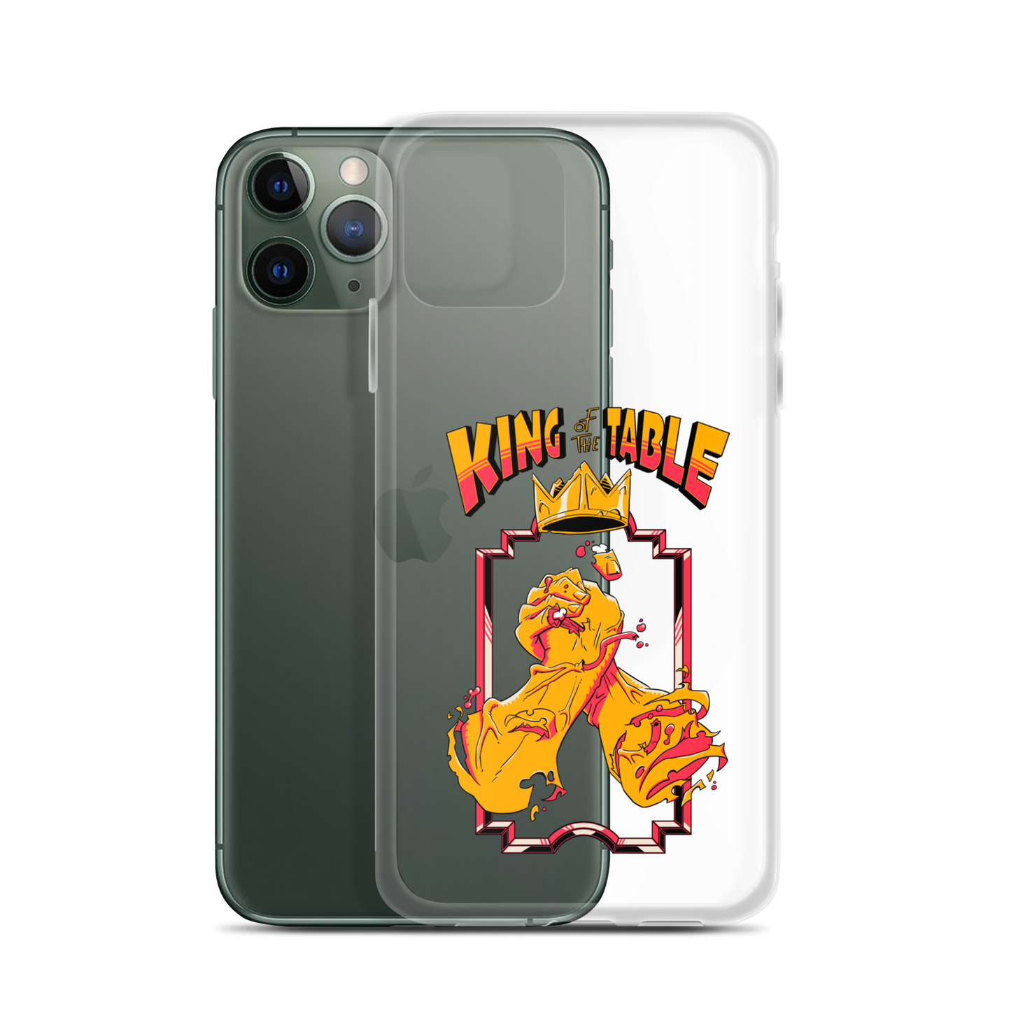 "King of the Table" Arms Design Case for iPhone®